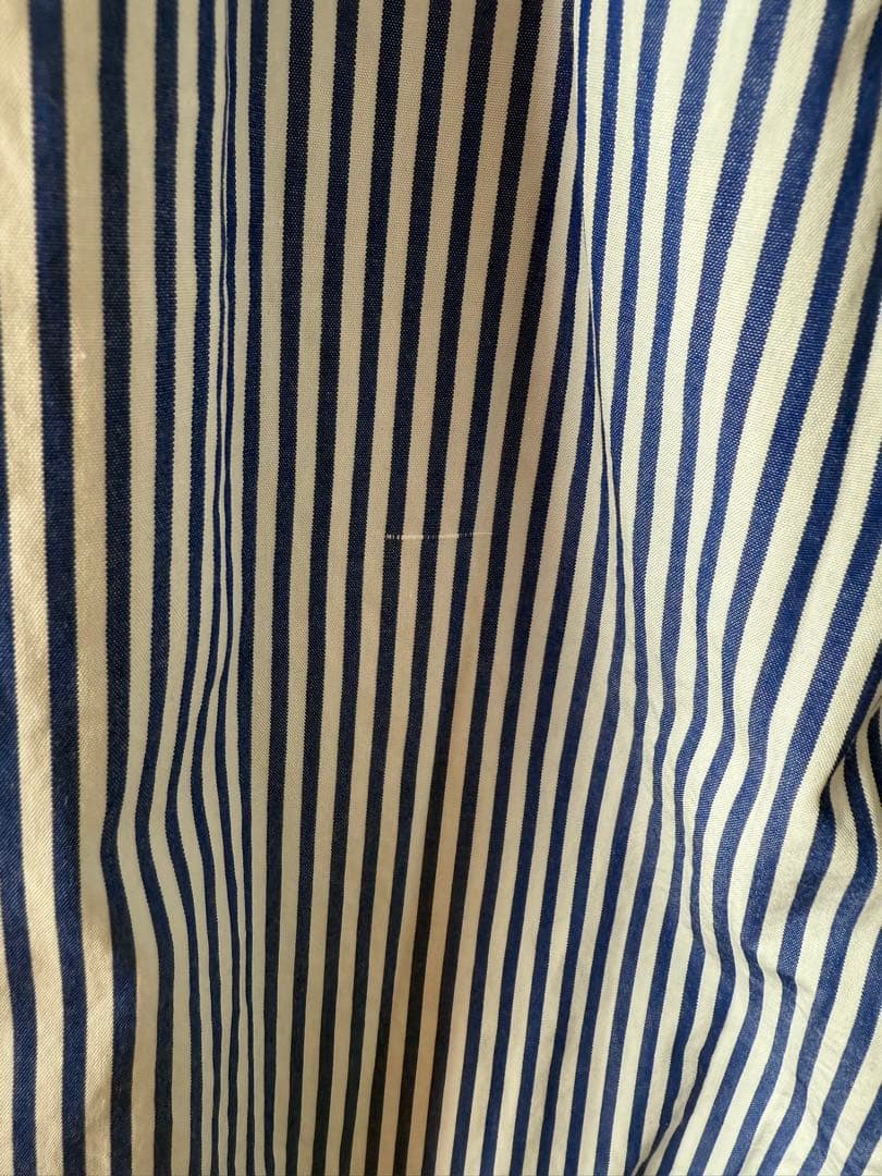 やや訳ありPLAY COMME des GARÇONS綿ストライプシャツXXS