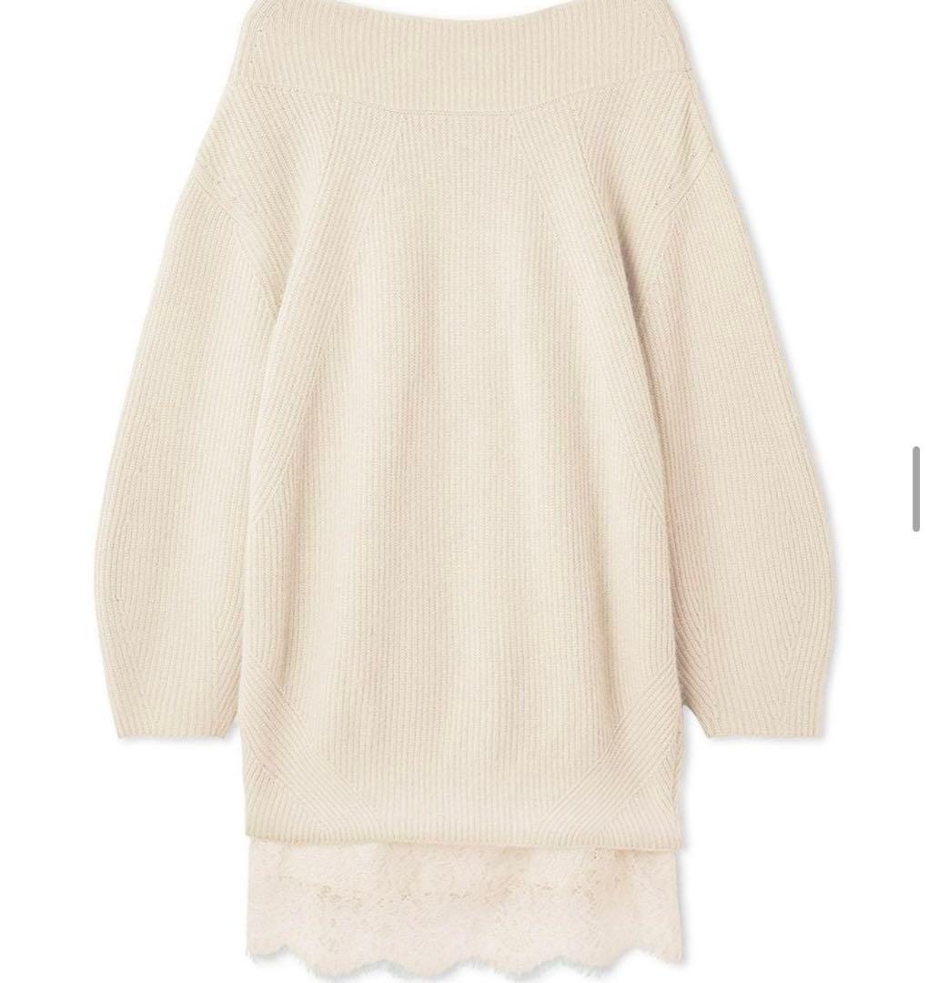 SNIDEL ニットセットキャミミニワンピース