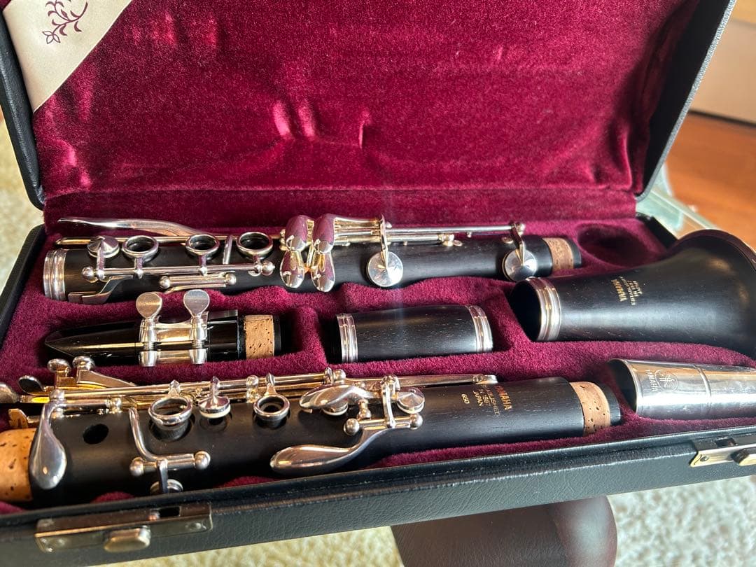 【美品】YAMAHAクラリネット650 ESTABLISHED IN1887