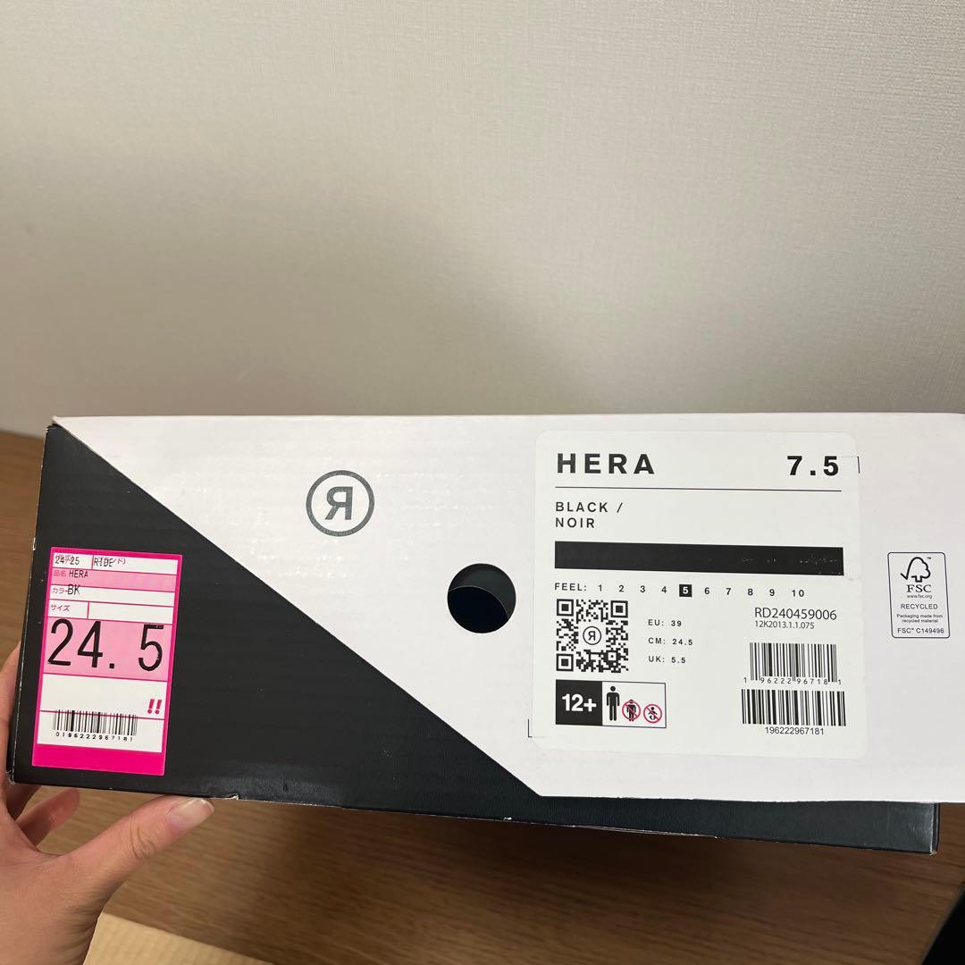 スノーボードブーツ　Ride hera 24.5cm