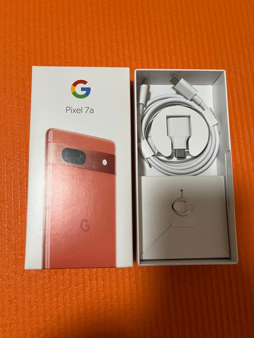 【限定値下】Google Pixel 7a コーラル　スマートフォン本体