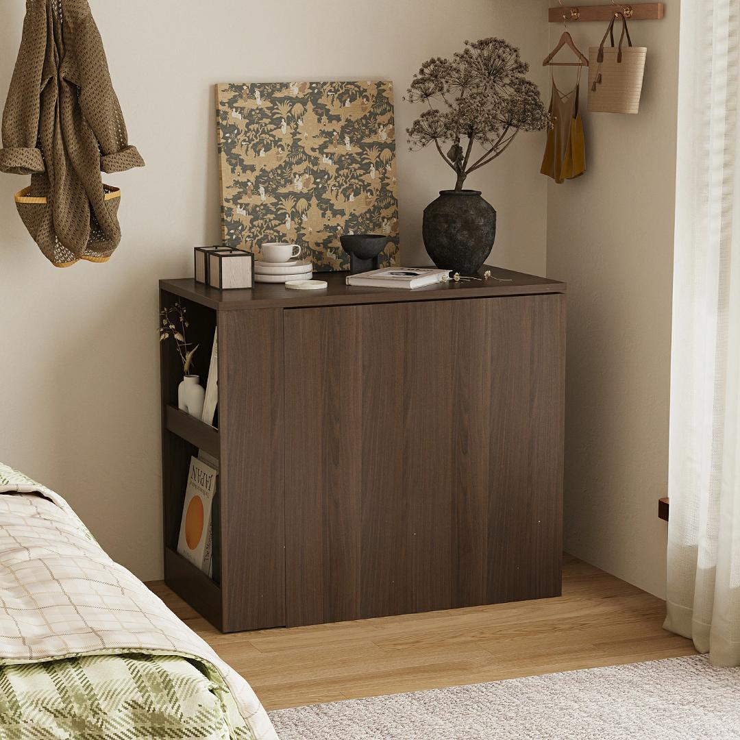 Mary 伸縮パソコンデスク 幅約85～120cm スライド式 引き出し付