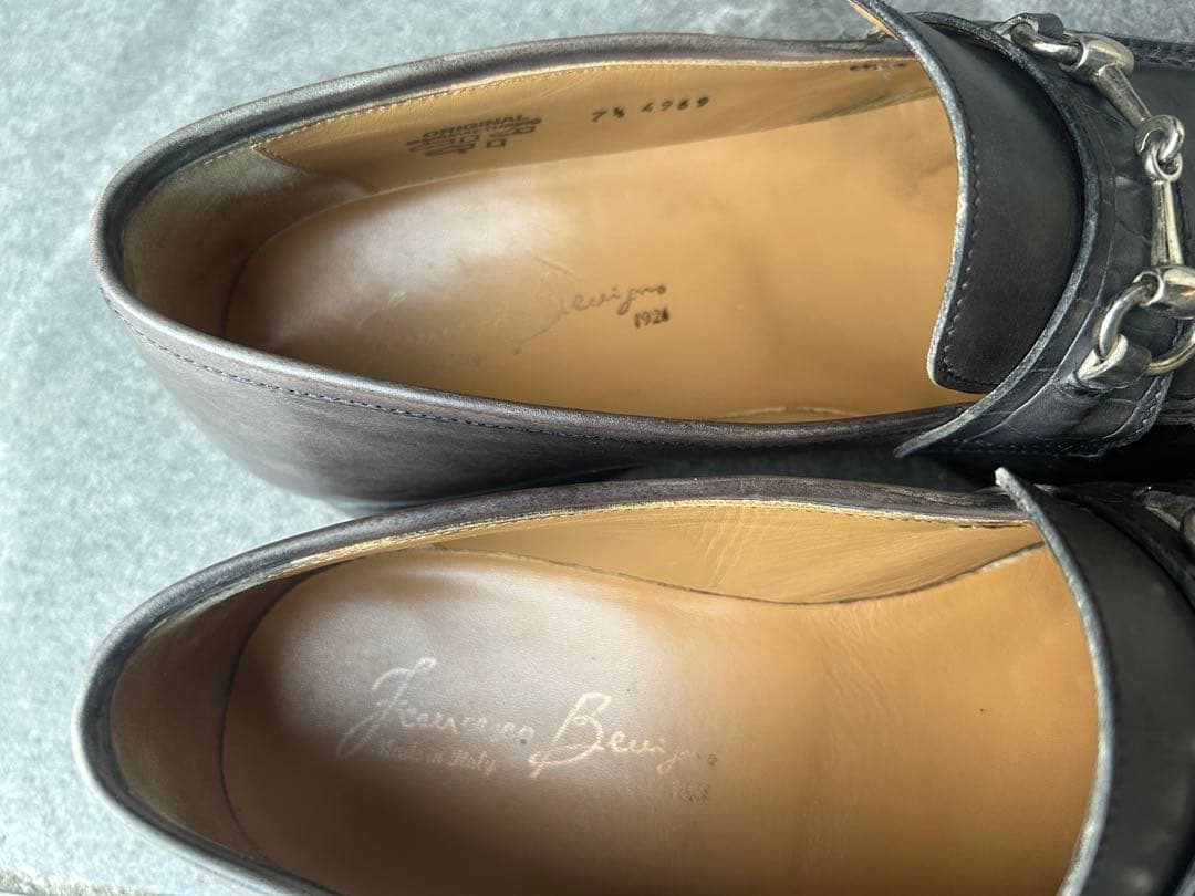 フランチェスコべニーニョ　7.1/2 美品ビットローファー