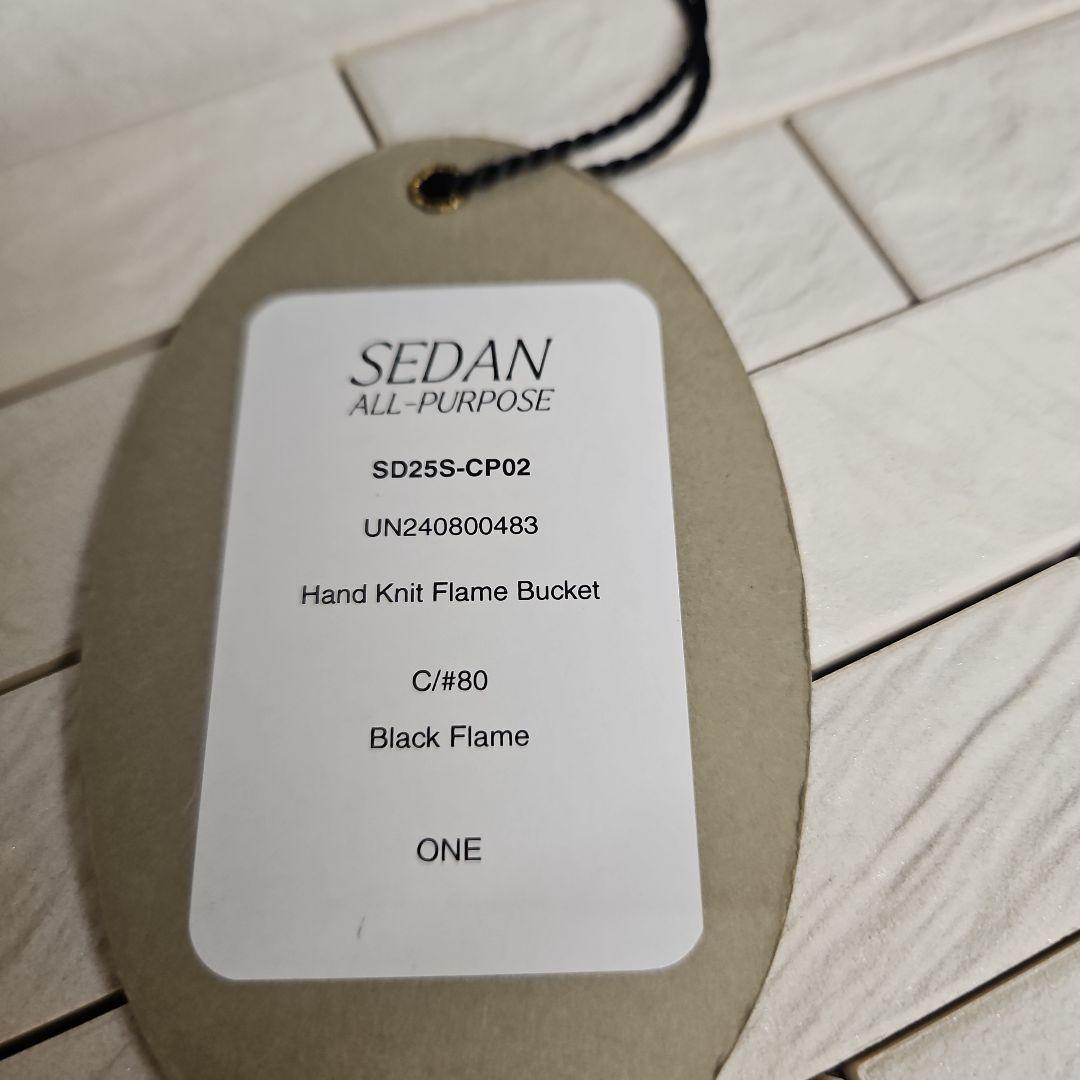 SEDAN ALL-PURPOSE クラッシャーハット　新品・未使用・タグ付き