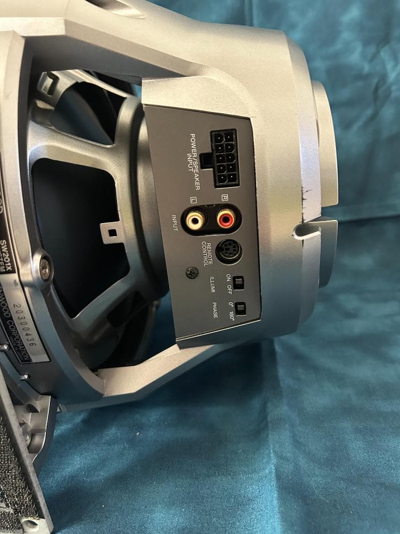 KENWOOD SW20IX パワーバスリアクターウーファー