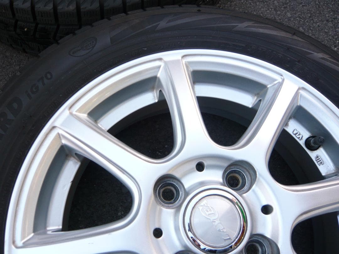 送料込☆中古ヨコハマアイスガードiG70☆155/65R14☆スタッドレスセット