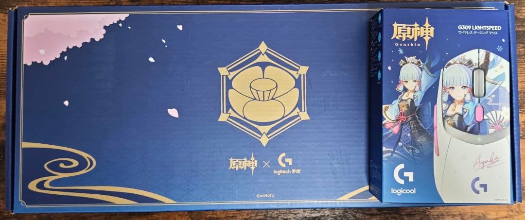 未開封 ロジクール G309マウス G517キーボード 原神 神里綾華 セット