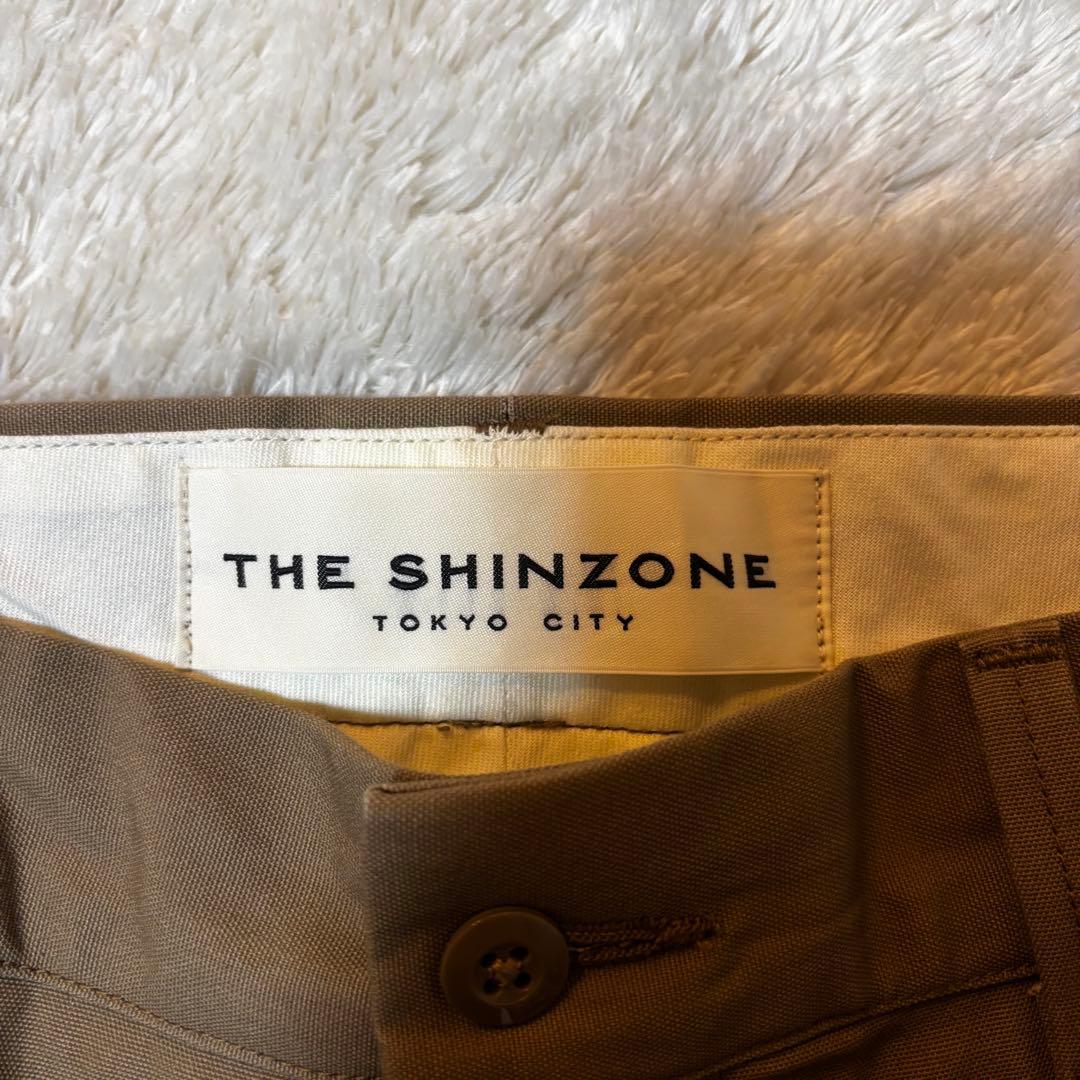 美品＊THE SHINZONE シンゾーン ハイウエストチノパンツ 38