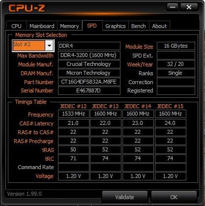 Crucial 32GB DDR4-3200 メモリーキット