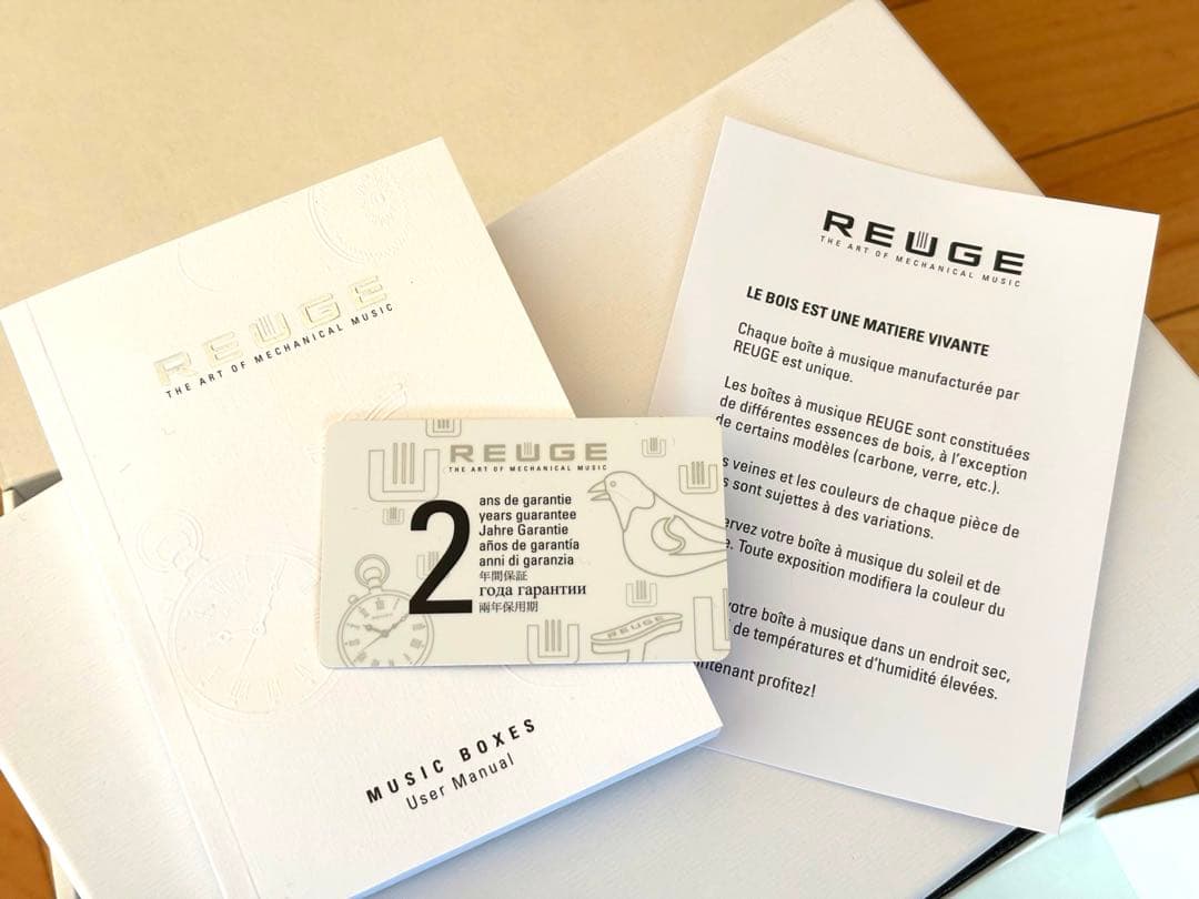 レア　リュージュ　REUGE　72弁　オルゴール　パッヘルベルのカノン　Pure