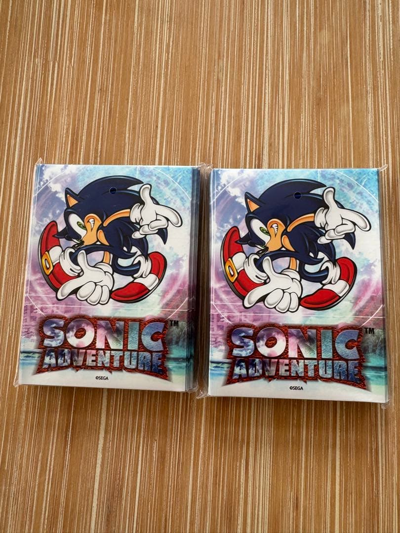 2個セット 新品未開封　ソニックアドベンチャー　スリーブ　100枚
