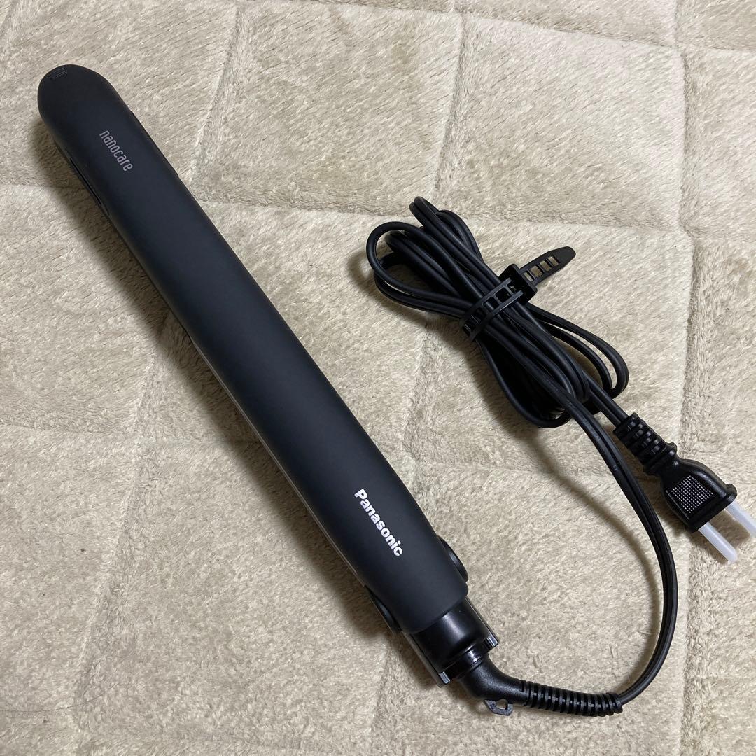 Panasonic ナノケア ストレートヘアアイロン ブラック