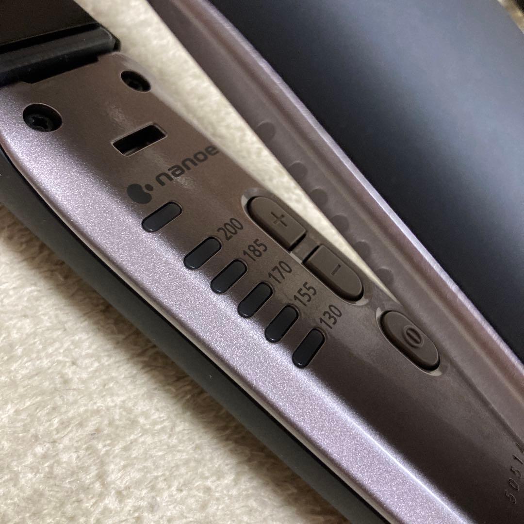 Panasonic ナノケア ストレートヘアアイロン ブラック