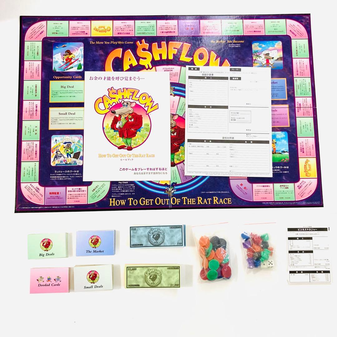 【欠品なし 訳アリ】キャッシュフロー101 日本語版 ボードゲーム