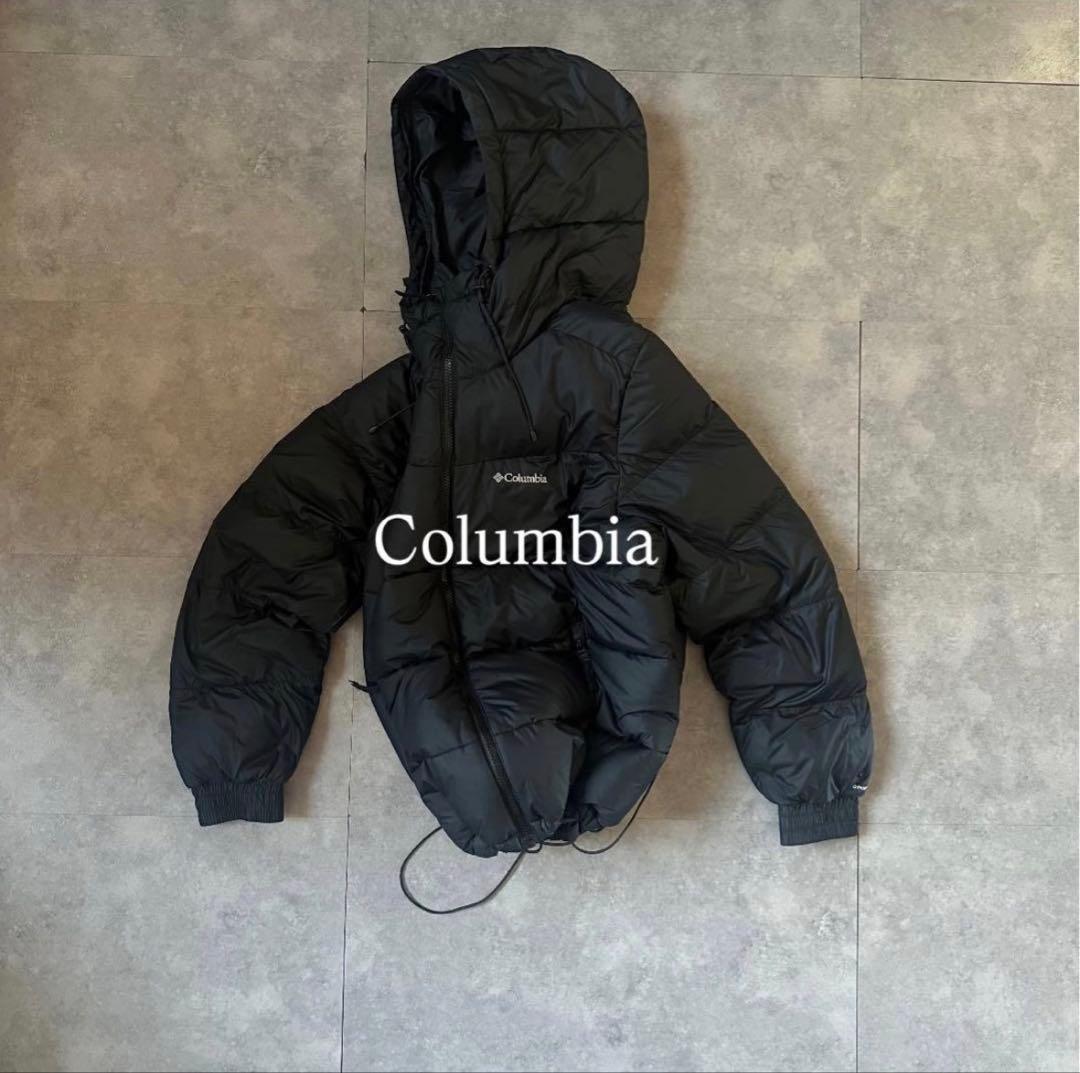 【即完サイズ‼️】極暖columbia ダウンジャケット　ブラック　M