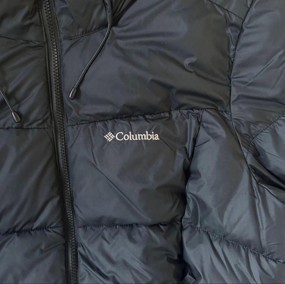 【即完サイズ‼️】極暖columbia ダウンジャケット　ブラック　M