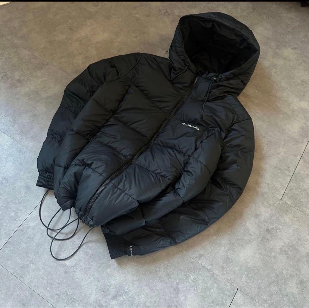 【即完サイズ‼️】極暖columbia ダウンジャケット　ブラック　M