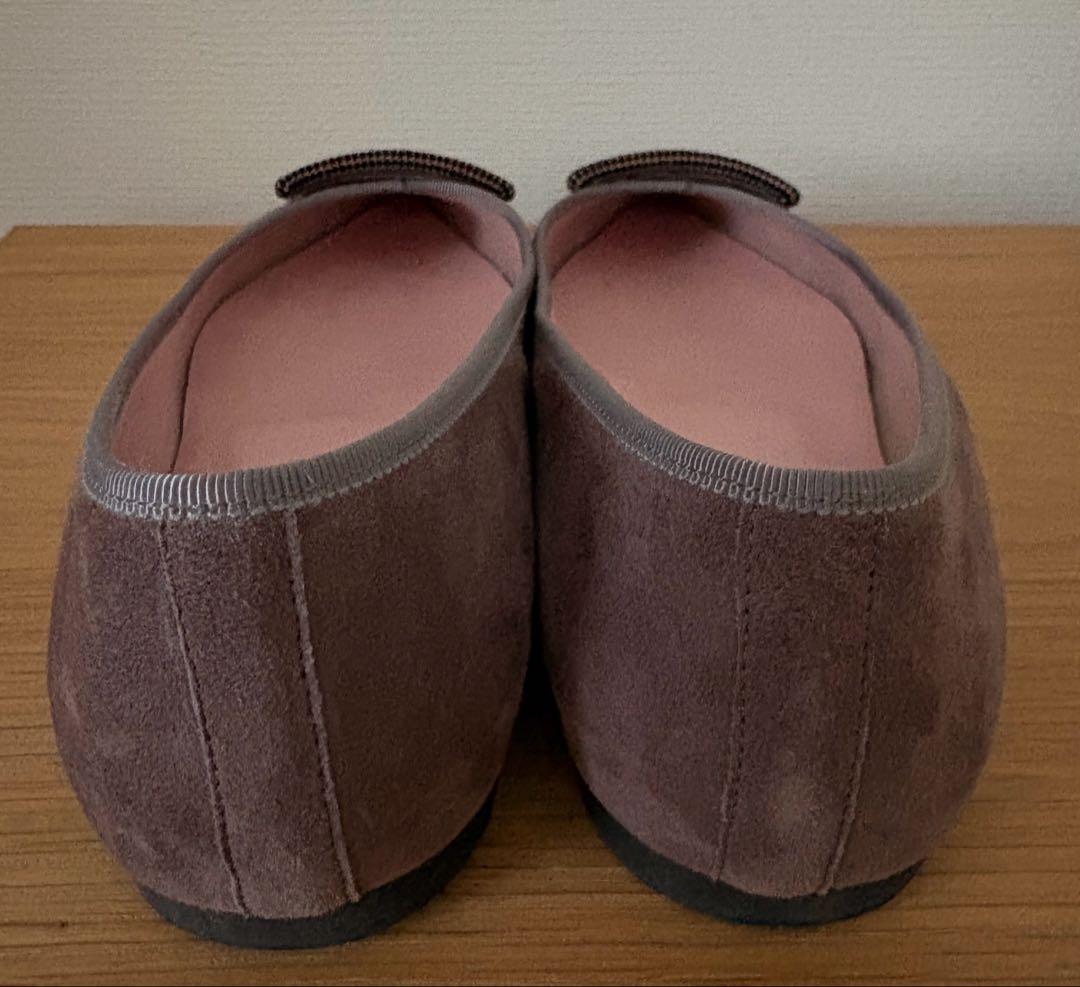 Pretty Ballerinas グレー スエード 36