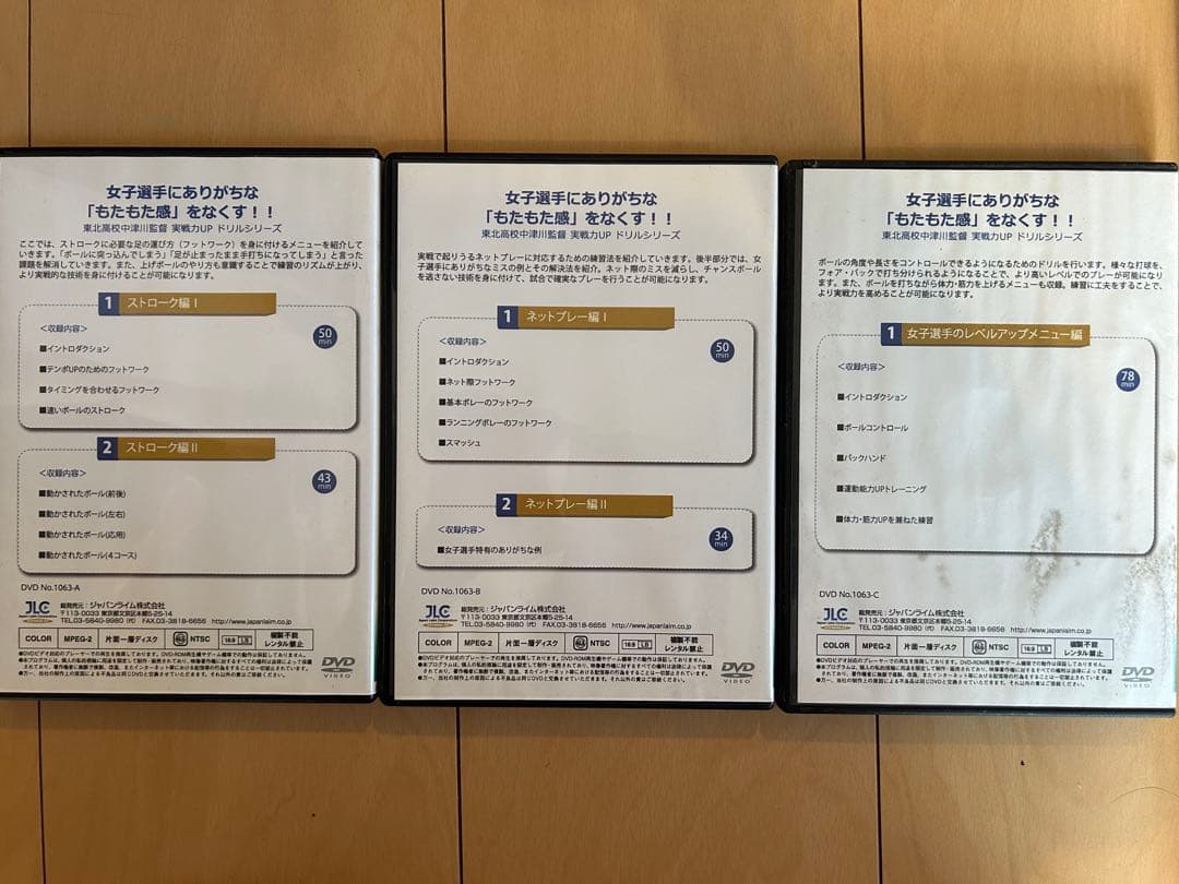 ソフトテニス/実戦力UPドリルシリーズ/DVDセット