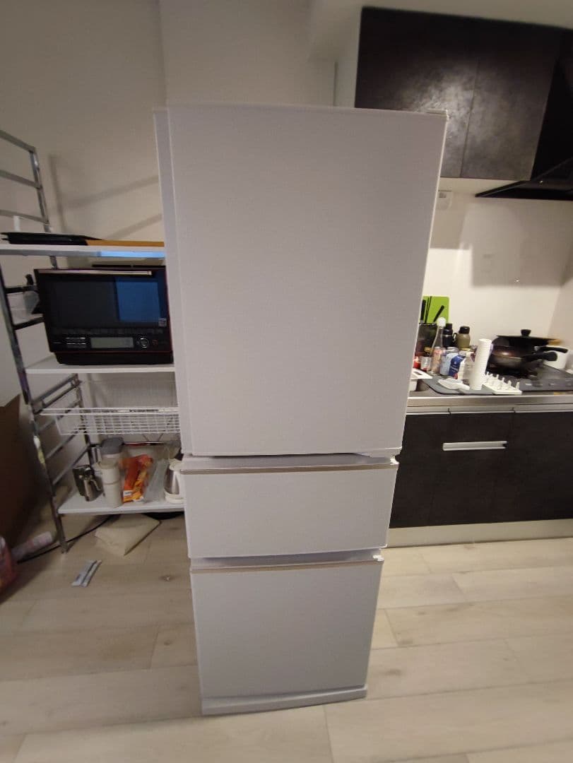 美品 三菱 冷蔵庫 MR-CX27G ホワイト 272L