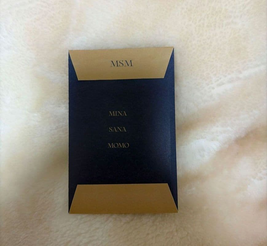 MISAMO ミサモ　リスニング　パーティー　入場特典トレカ