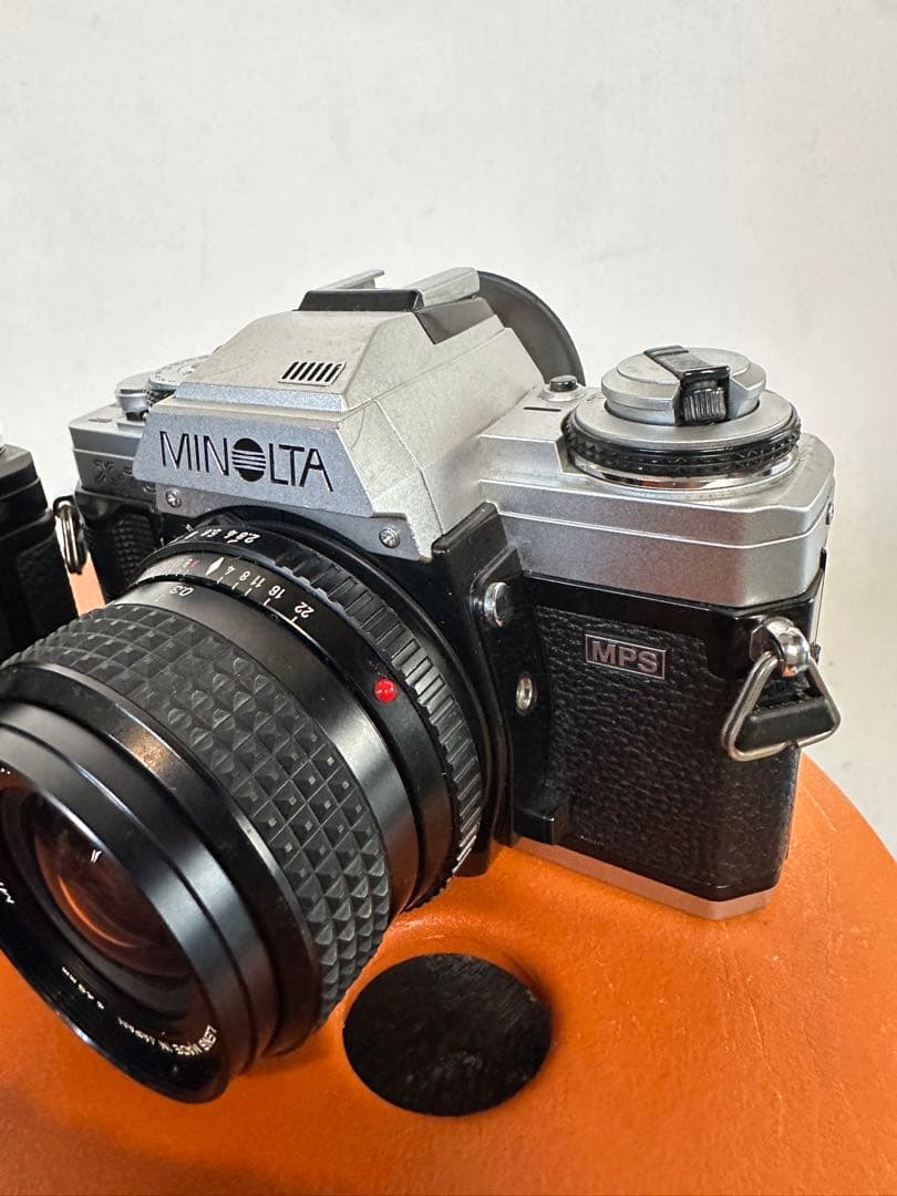 Minolta X-700 黒銀2台 動作品 MD28mm 35-70mm付