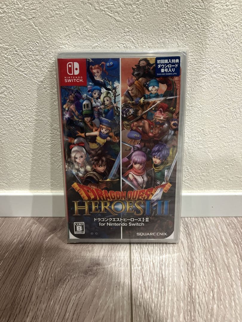 Switch ドラゴンクエストヒーローズ I・II【未開封/初回特典コード付き】