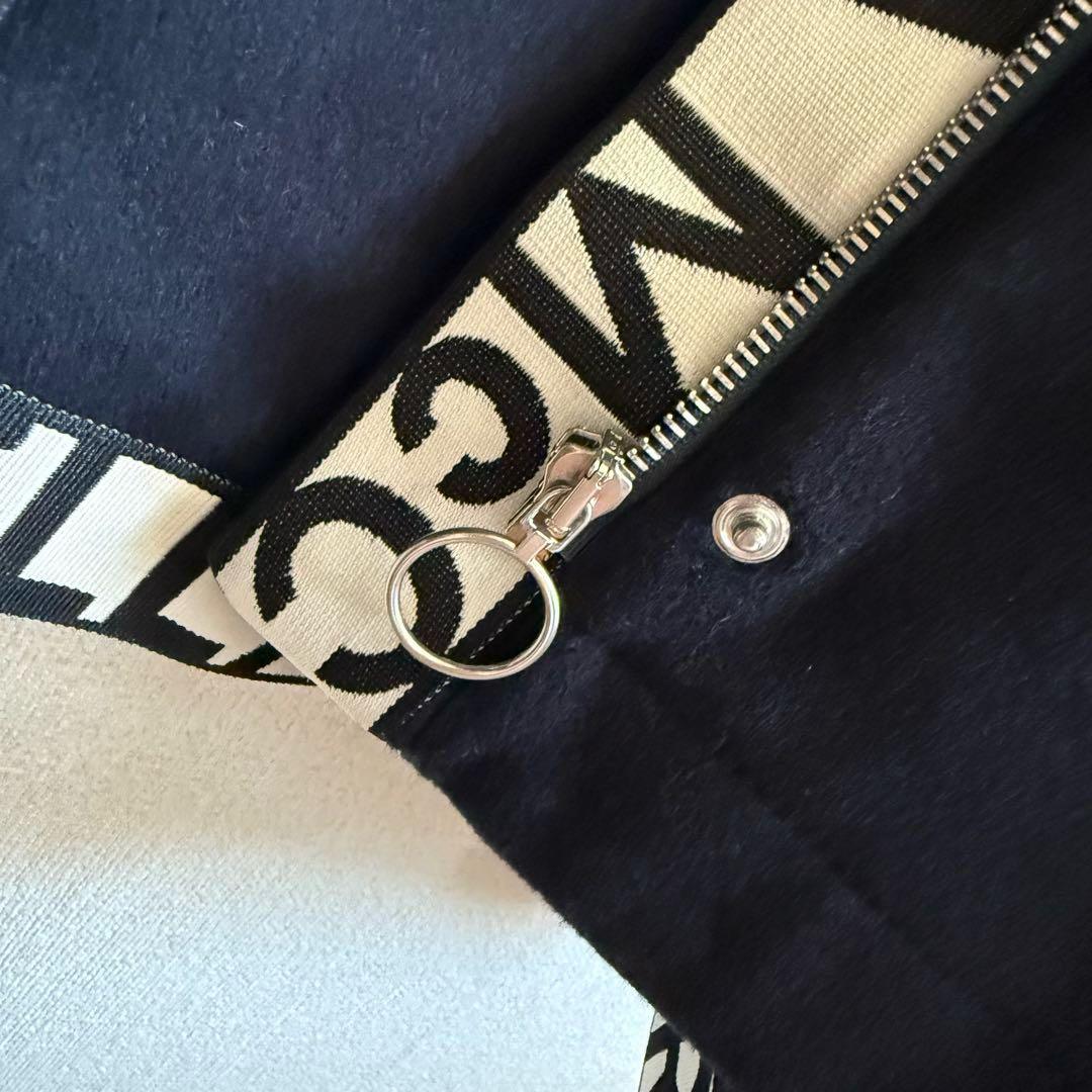 極美品★ステラマッカートニー★ロゴ入りポンチョ★ウールお素材★