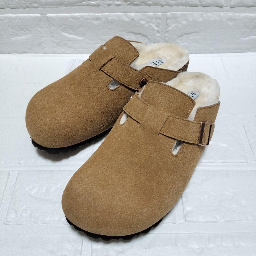 お得❣️新品 BIRKENSTOCK ボストン シアリング ムートン ボア