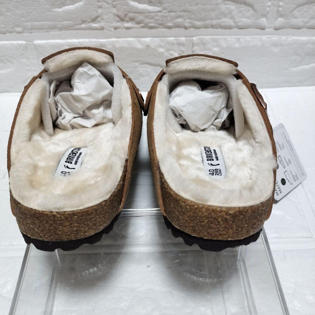 お得❣️新品 BIRKENSTOCK ボストン シアリング ムートン ボア
