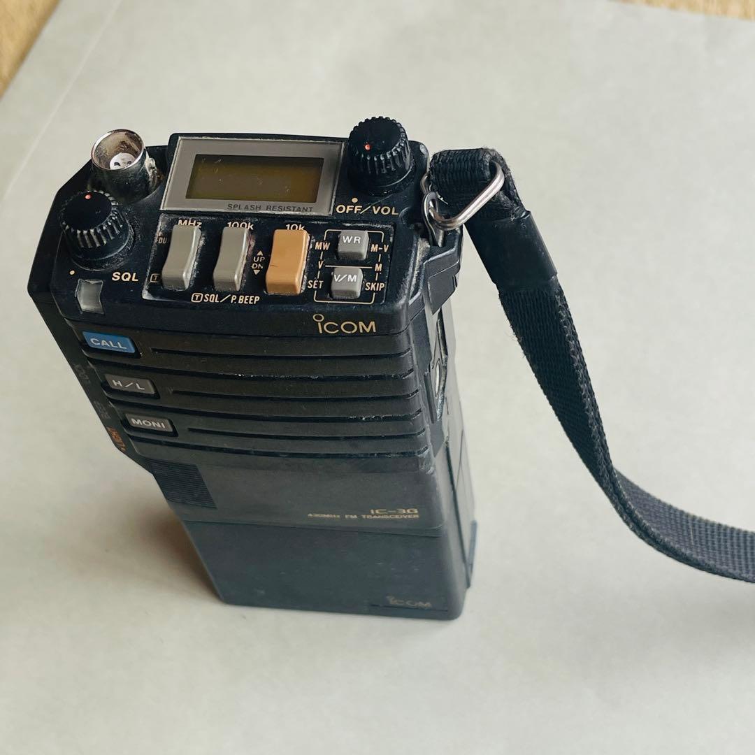 Icom IC-3G 430MHz FMトランシーバー 動作品本体のみ