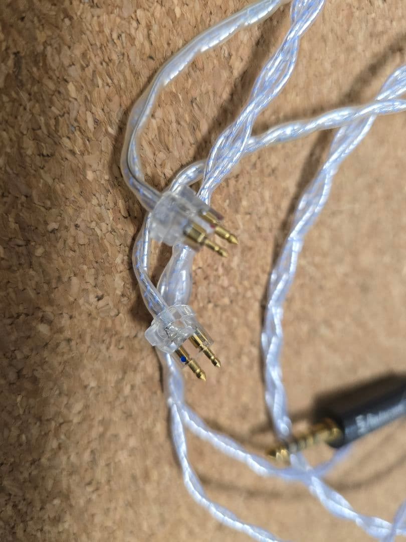 【希少】FitEar cable 009Aqua（DC開発リファレンスケーブル）