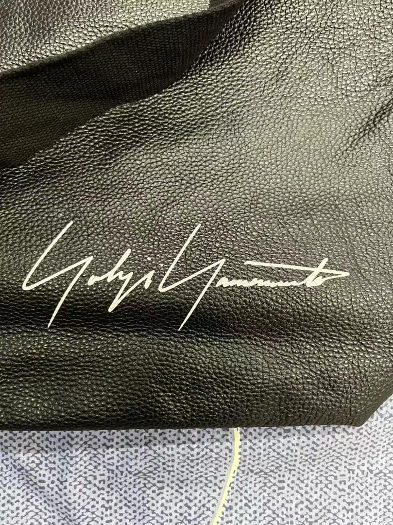 ヨウジヤマモト NOVELTY LEATHER CROSSBODY BAG