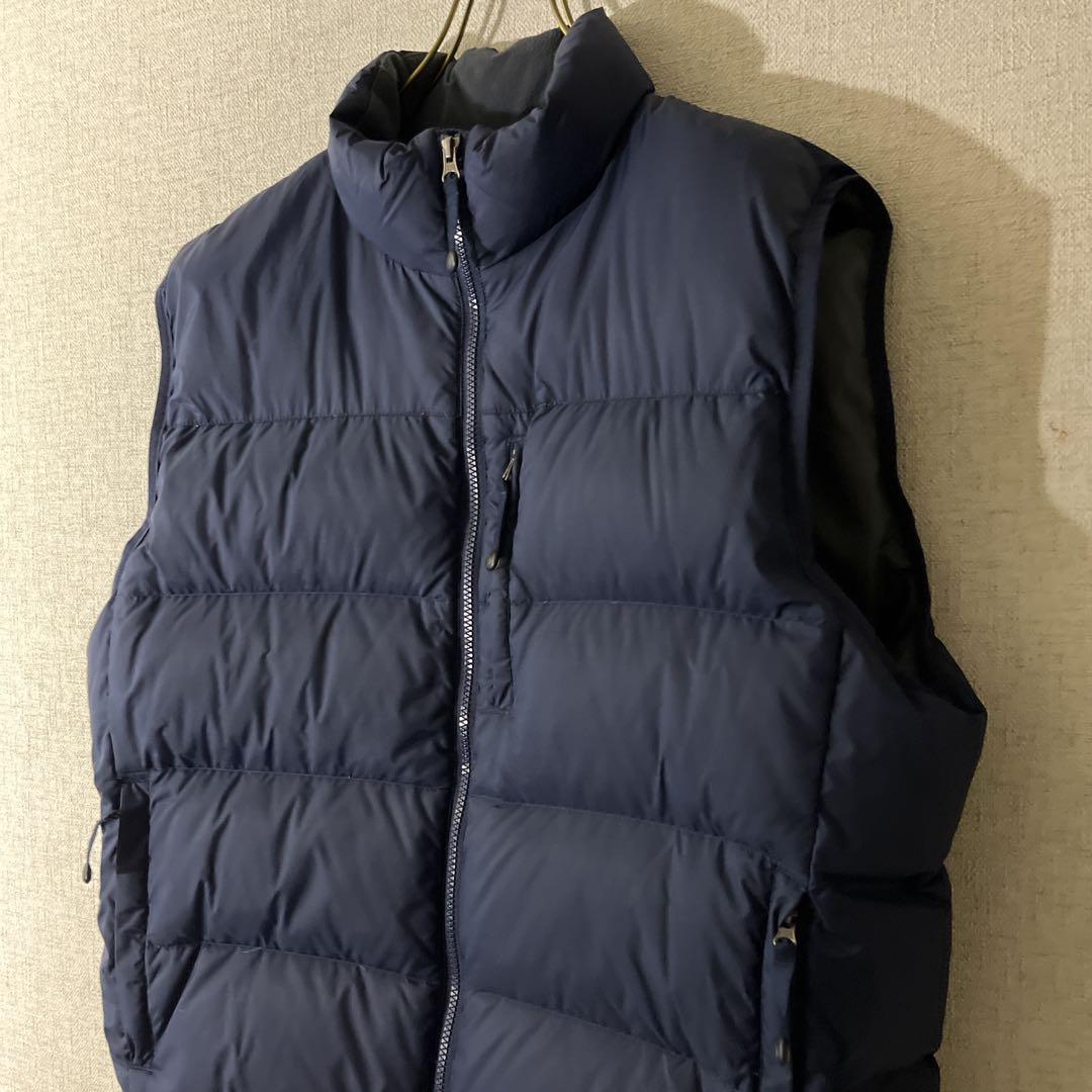 L.L.Bean エルエルビーン ダウンベスト ワンポイントロゴ ネイビー