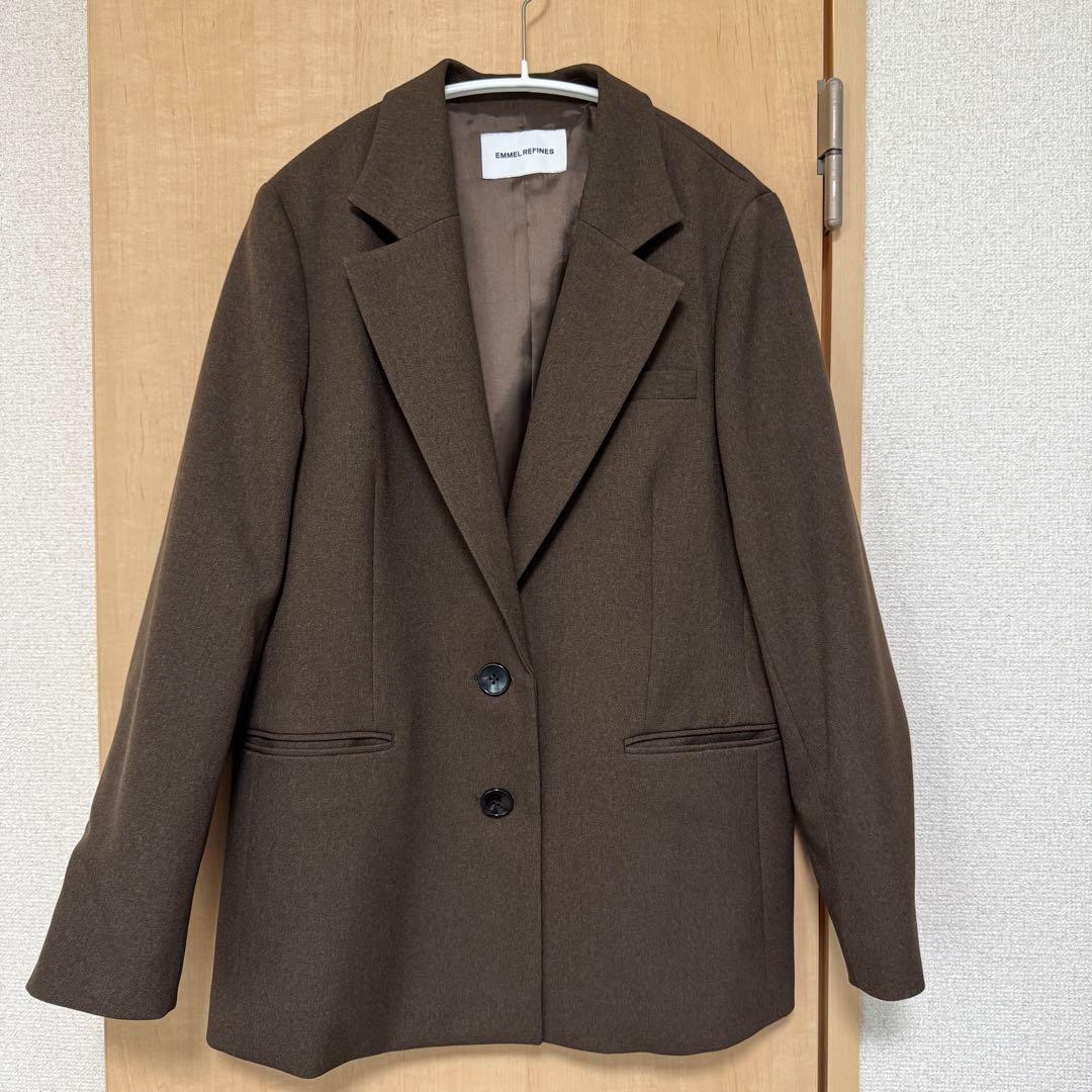 EMMEL REFINES EM 2ボタン テーラード ジャケット