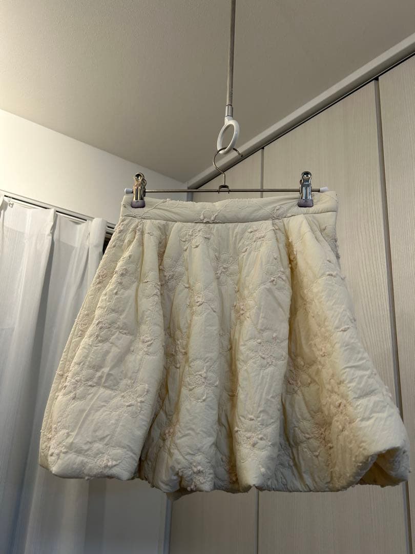 スカート thetoe evros quilting skirt