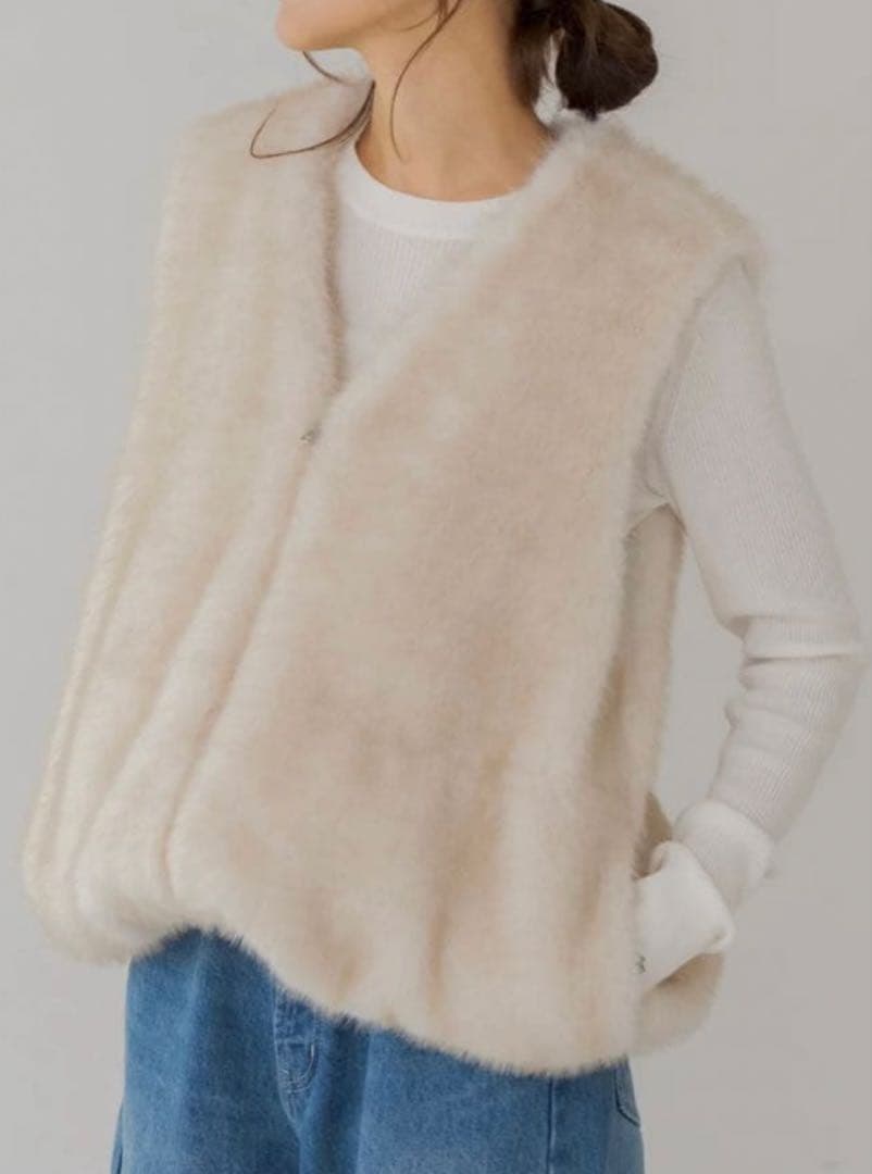 リグリーム　ファーベスト　オフホワイト