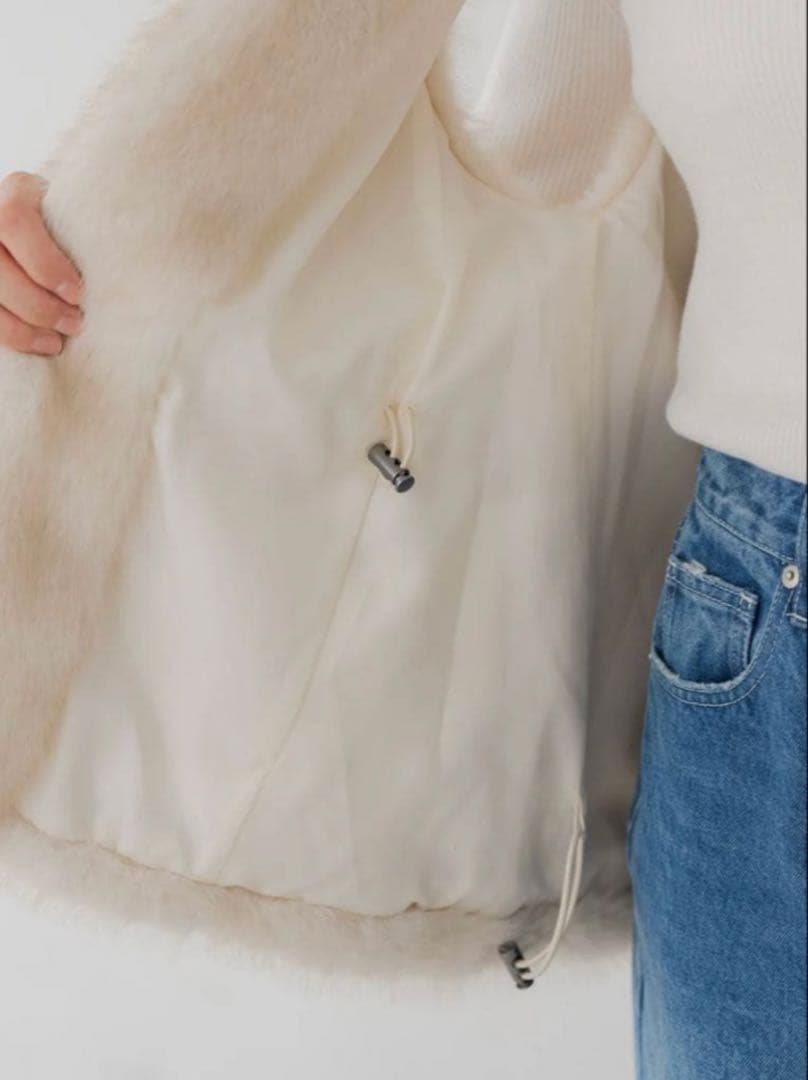 リグリーム　ファーベスト　オフホワイト