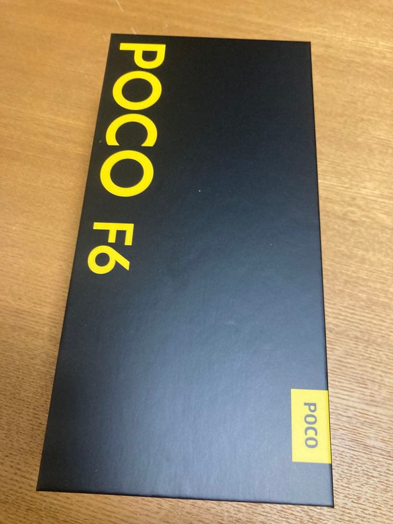 最安値Xiaomi POCO F6 8GB/256GB チタニウム　グローバル版