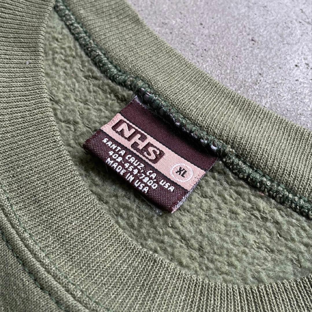 USA製 90s INDEPENDENT スウェット カーキ XL