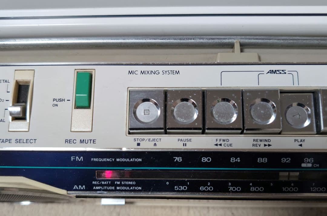 「おしゃれなテレコ」SANYO MR-U4SF ラジカセ