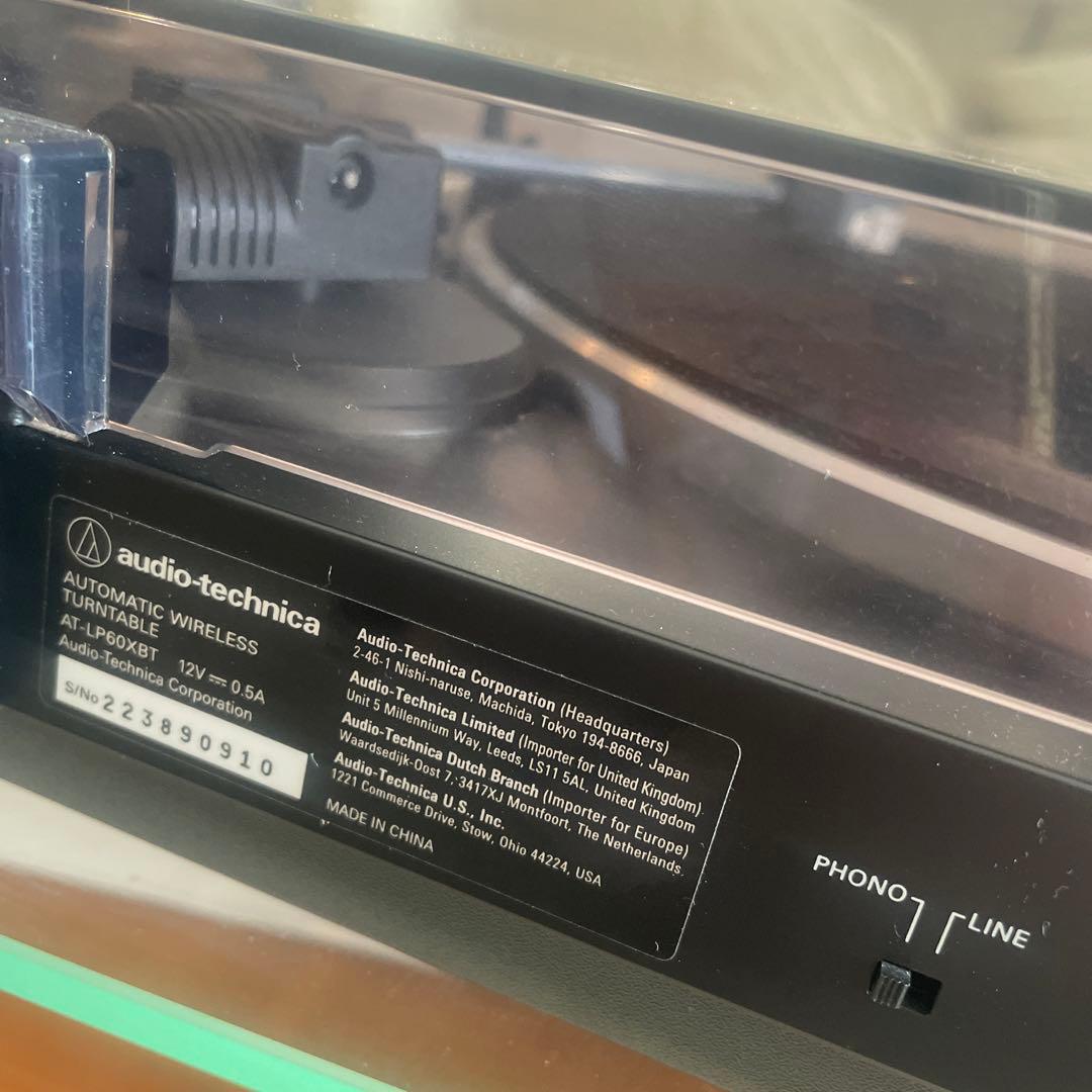 【美品】オーディオテクニカ レコード AT-LP60XBT Bluetooth