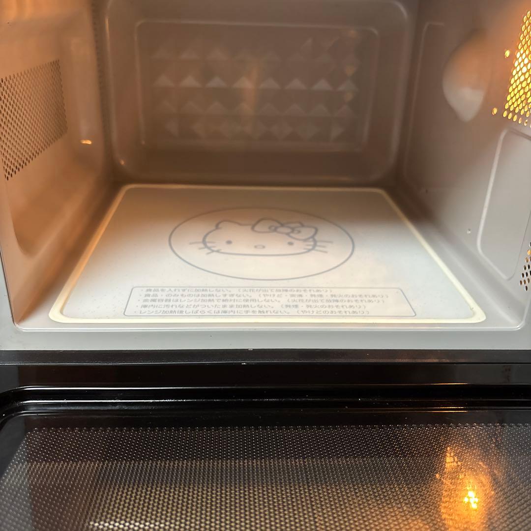 HELLO KITTY 電子レンジ・トースター　セット