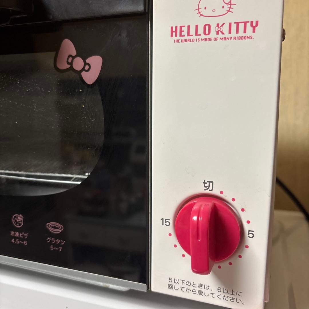 HELLO KITTY 電子レンジ・トースター　セット