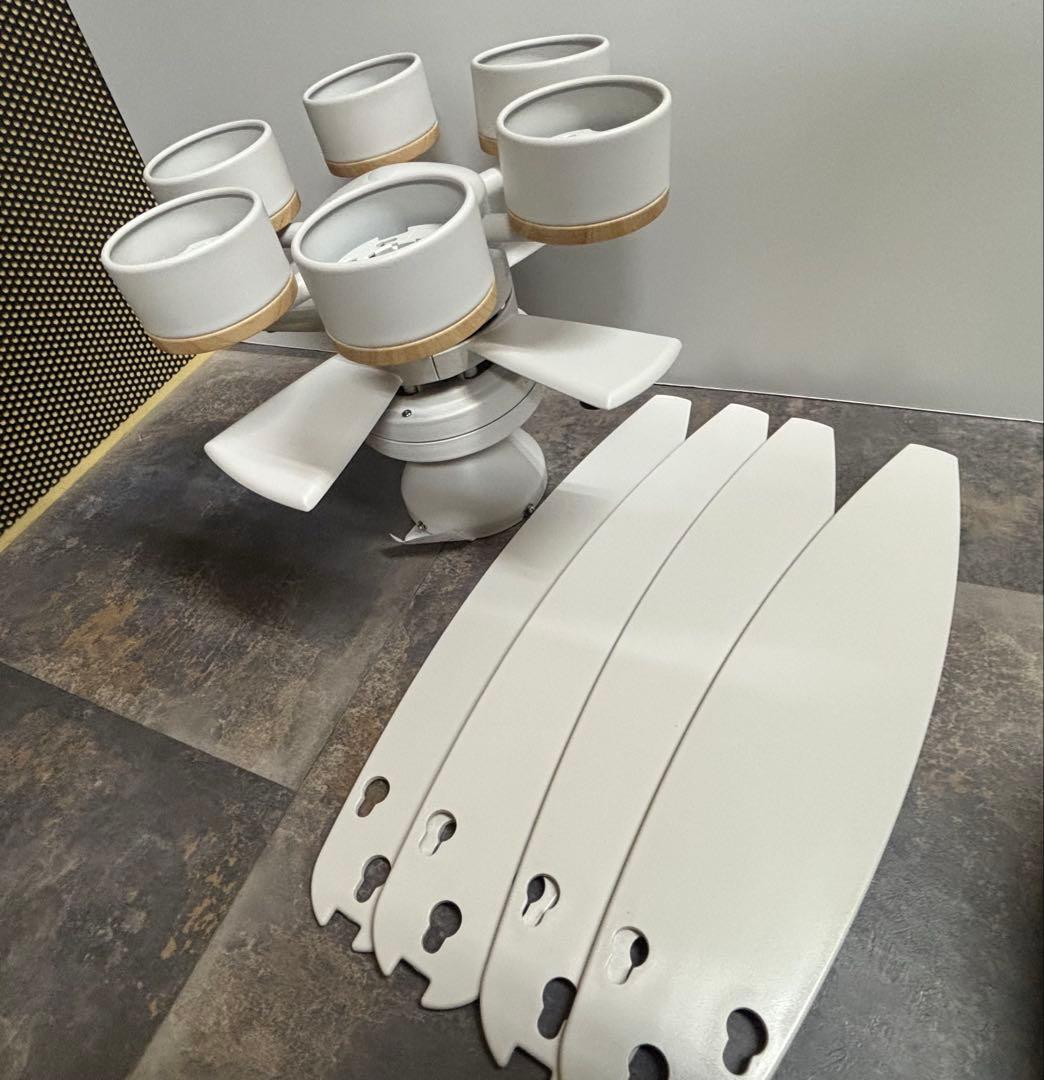 大光電機 LEDシーリングファン ～10畳 4枚羽 / 6灯