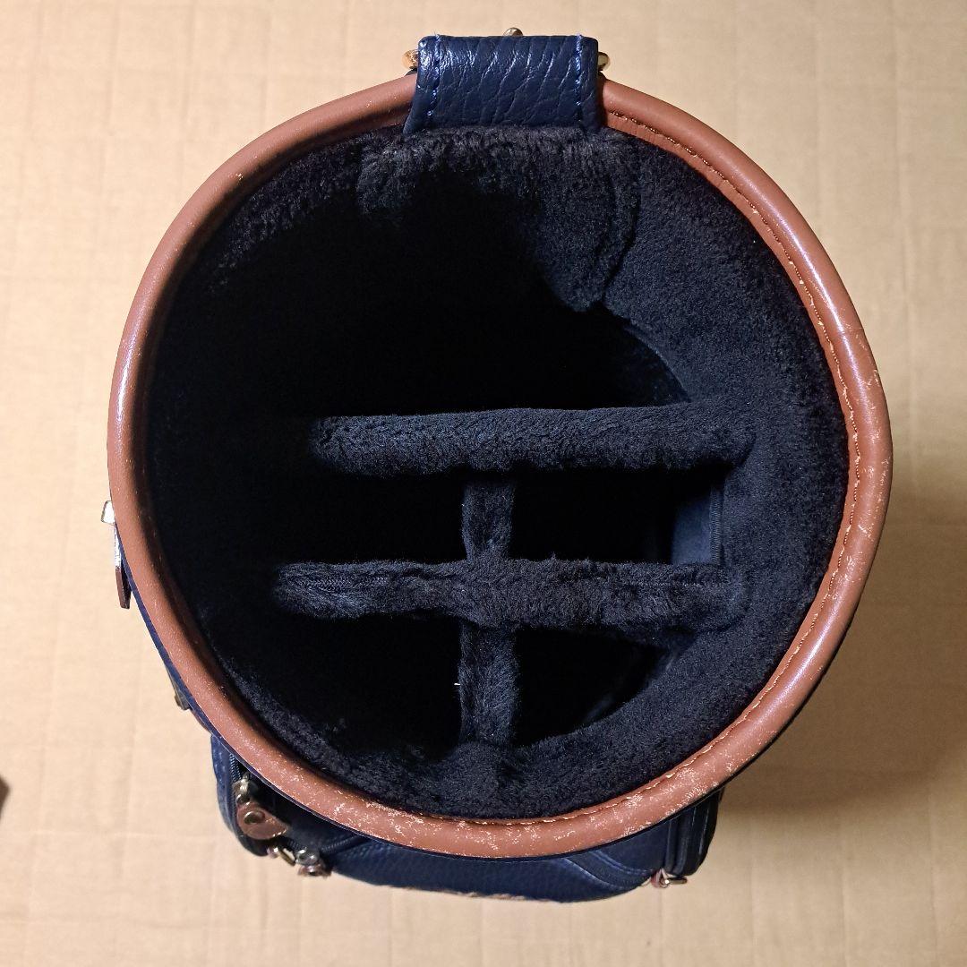 HONMA ゴルフバッグ。フード付き。美品！ 1部本革。