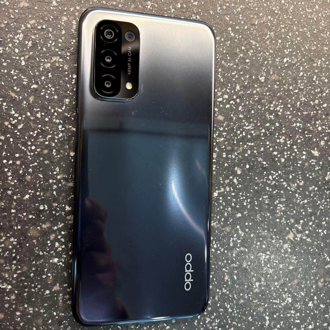 OPPO A54 5G グラデーションブラック 本体