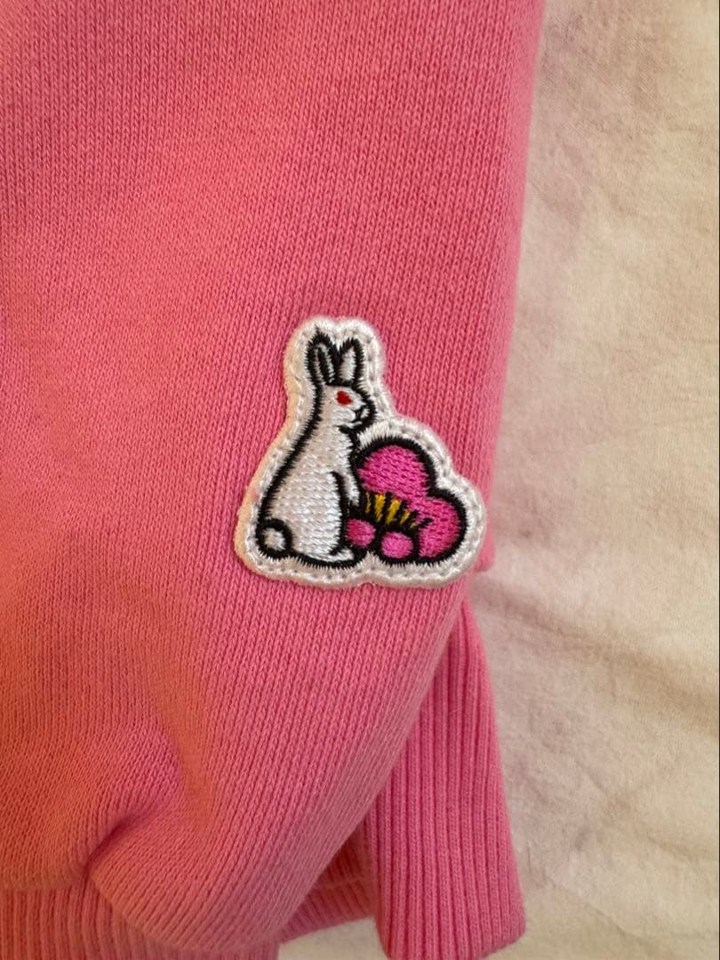 (新品未使用) FR2 ショートジップパーカー ピンク タッグ付 FRC3225