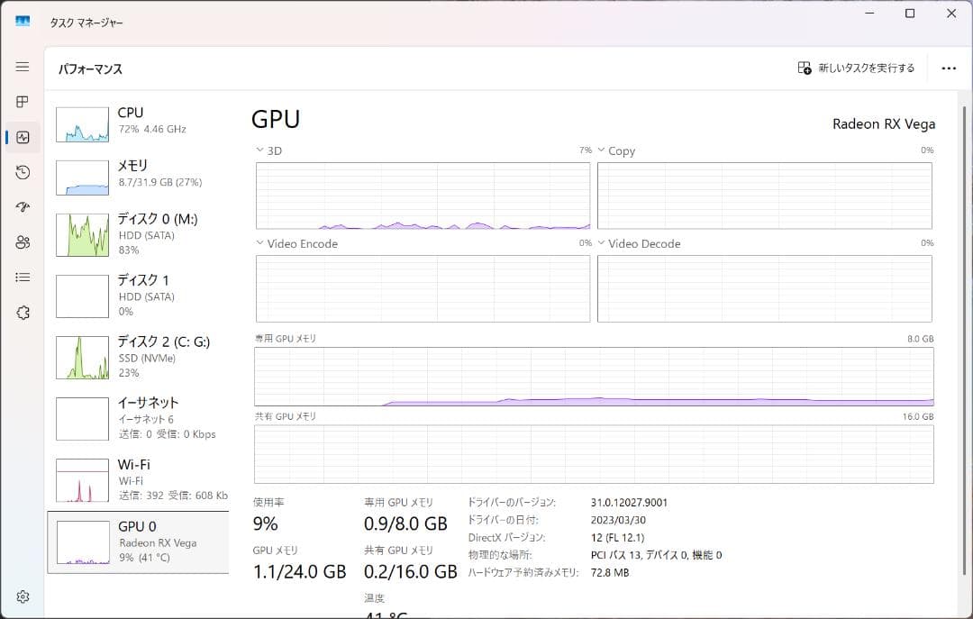 MSI RADEON RX VEGA56 AIR BOOST8G OC ジャンク
