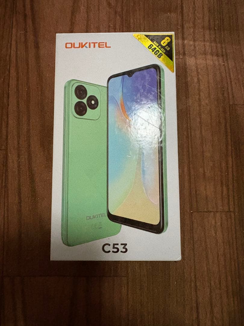 OUKITEL C53 パープルスマートフォン 本体